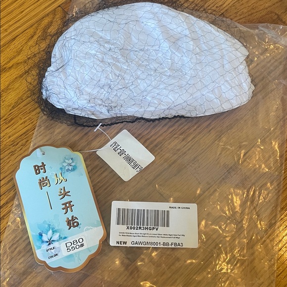 Short Straight Grey Hair Wig - Picture 7 of 9